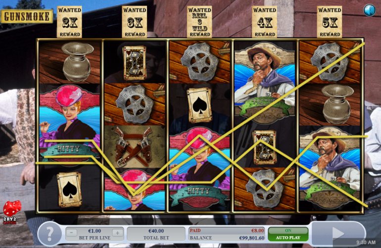 Gun Smoke slot machine